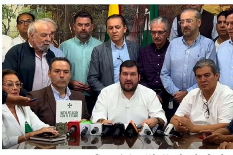 La Asamblea de la Cruceñidad exige estado de excepción y llama a movilización nacional contra bloqueos
