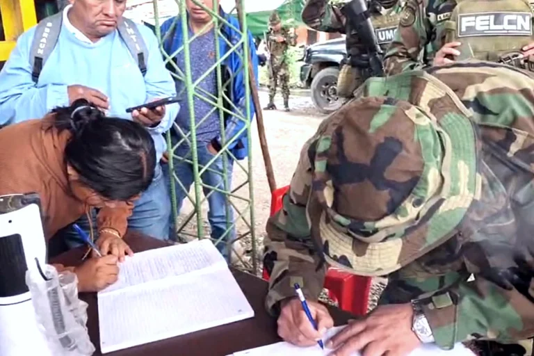 Umopar recupera retén antidroga en el Trópico tras acuerdo con las seis federaciones cocaleras