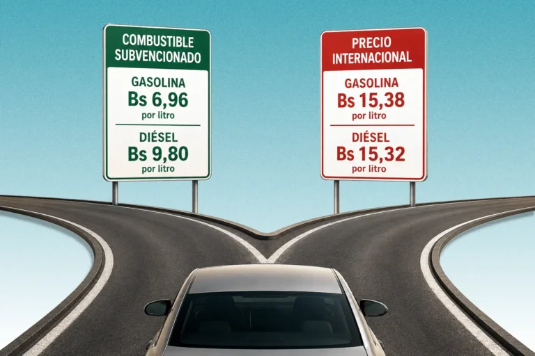 Dos precios por litro de gasolina y diésel: subvencionado o más del doble