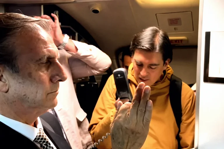 Estanislao Finfera jura como nuevo gerente de BoA a bordo de un avión