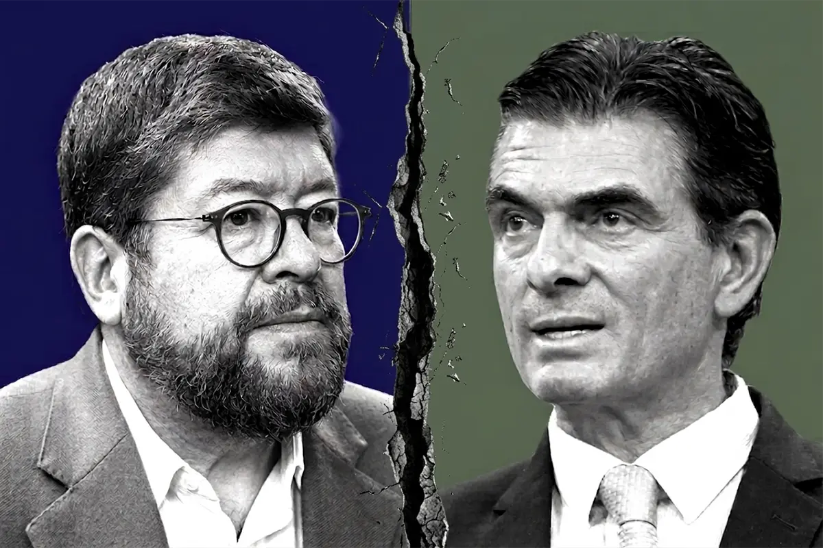 Samuel Doria Medina y Rodrigo Paz