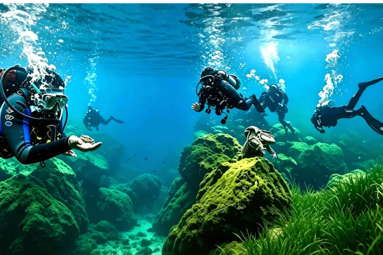 Buceo de altura: el Titicaca revela su mundo bajo el agua