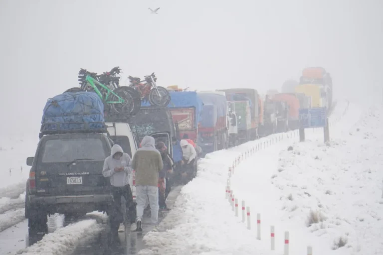 Nevadas obligan a suspender viajes desde La Paz, Oruro y Cochabamba y complican rutas en cinco departamentos