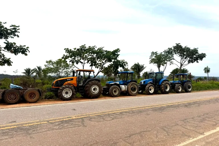 Tractores hacen fila por diésel en plena cosecha de invierno