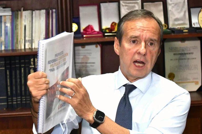 Tuto propone reformar la CPE y pide comisión internacional por Cerimedo-Beller
