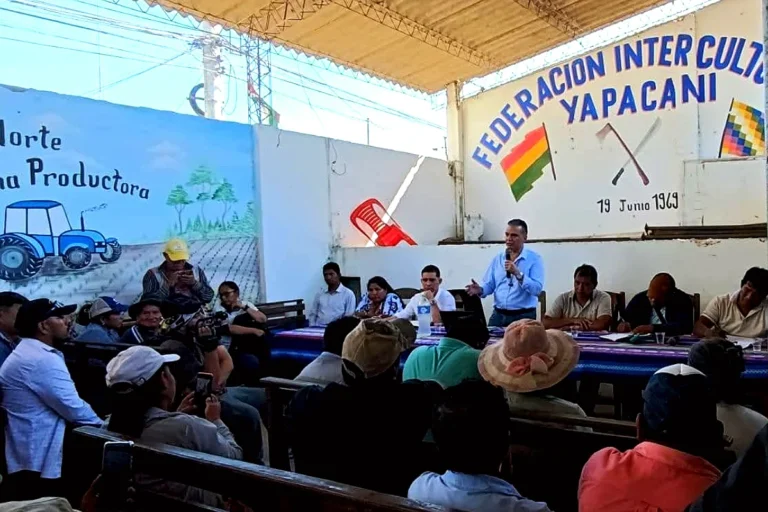 El Gobierno logra acuerdo con los interculturales y levantan el bloqueo en Yapacaní
